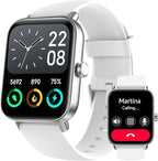 Fitpolo Smart Watch for Men Women,1.8” Touchscreen, Bluetooth Call, Alexa Built-in,24/7 Heart Rate,SpO2 Monitor,Step Counting,Sleep Tracking, IP68 Waterproof Fitness Tracker Watch for Android iPhone