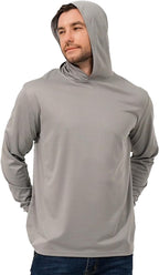 ProtectX High Visibility Sun Protection Lightweight Long Sleeve Hoodie, UPF 50+ Quick-Dry, SPF UV Shirt, Active Wear