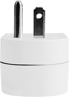Single Surge Protector Plug, Grounded Outlet Wall Tap Adapter with Indicator Light, 1 Outlet,245J/125V, ETL, White, 4Pack