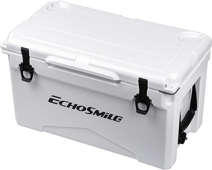 EchoSmile 25/30/35/40/60/75 Quart Rotomolded Cooler, Built to Stand up to The Rigors of The Journey
