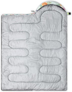 BSNTHO Camping Sleeping Bags,3 Season Warm & Cool Weather,Lightweight,Waterproof Sleeping Bags for Adults & Kids,Traveling,and Outdoors,Camping Gear Equipment