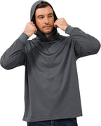 ProtectX High Visibility Sun Protection Lightweight Long Sleeve Hoodie, UPF 50+ Quick-Dry, SPF UV Shirt, Active Wear