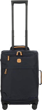 Bric's X Travel - Carry-On Luggage Bag with Spinner Wheels - 21 Inch - Luxury Luggage Bag - Navy