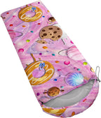 Sleeping Bags for Adults Kids,Backpacking Camping Sleeping Bag for Girls Boys Lightweight Waterproof Cold/Warm Weather Sleeping Bag for All Season