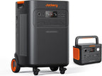 Jackery Solar Generator 5000 Plus Portable Power Station, 5040Wh LiFePO4 Battery with Jackery Explorer 300 Plus Portable Power Station, 288Wh Backup LiFePO4 Battery