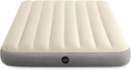 Intex Dura-Beam Air Mattress, 64102E, Single-High | Fiber-Tech | Full Size | 10in Height | 600lb Capacity | Pack of 3