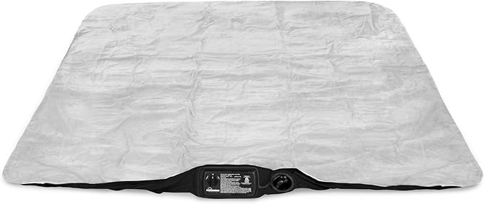 SoundAsleep Products Dream Series Luxury Air Mattress, ComfortCoil Technology, Built-in High Capacity Pump for Home, Camping- Double Height, Adjustable, Inflatable Blow Up, Portable - King Size