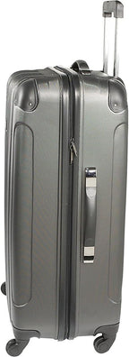 Kenneth Cole REACTION Out of Bounds Lightweight Hardshell 4-Wheel Spinner Luggage, Rose Gold, 28-Inch Checked