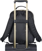Kenneth Cole REACTION Women's Chelsea Chevron 15" Laptop and Tablet Backpack, Black