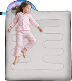 Kids Sleeping Bag for Kids Girls, 3 Season Warm Cool Weather Waterproof Lightweight Camping Sleeping Bag with Carry Bag for Indoor Outdoor Camping Hiking Traveling