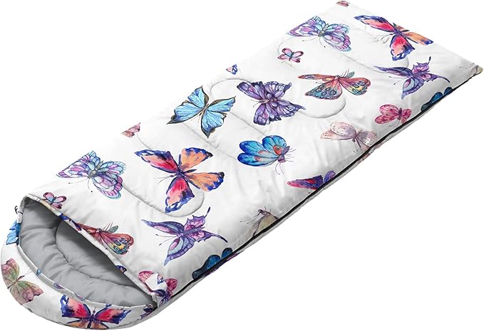 CVHOUSE Camping Sleeping Bags,3 Season Warm & Cool Weather,Lightweight,Waterproof Sleeping Bags for Adults & Kids,Traveling,and Outdoors,Camping Gear Equipment