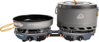 Jetboil Genesis Basecamp Backpacking and Camping Stove Cooking System with Camping Cookware