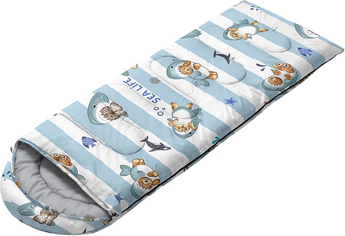 CVHOUSE Camping Sleeping Bags,3 Season Warm & Cool Weather,Lightweight,Waterproof Sleeping Bags for Adults & Kids,Traveling,and Outdoors,Camping Gear Equipment