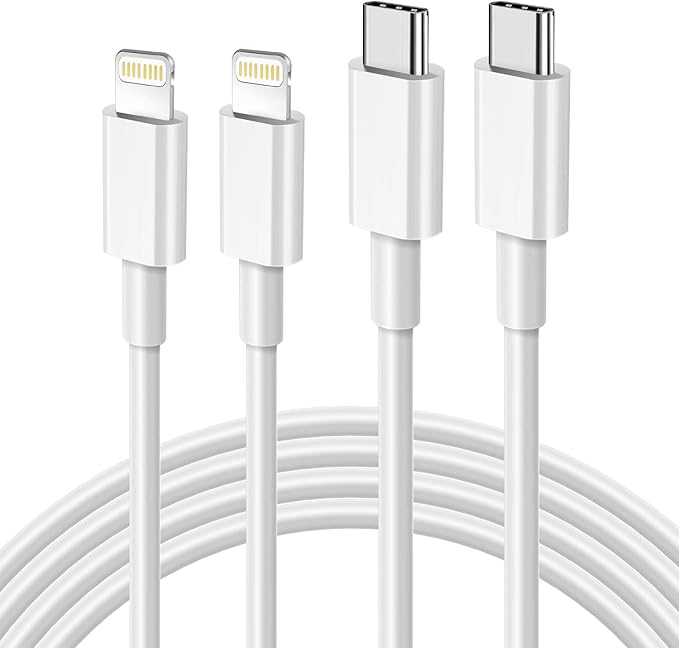 USB C to Lightning Cable [Apple MFi Certified] 2Pack 10FT iPhone Fast Charger Cable Power Delivery Type C Charging Cord Compatible with iPhone 14 13 13 Pro Max 12 12 Pro Max 11 XS XR X 8