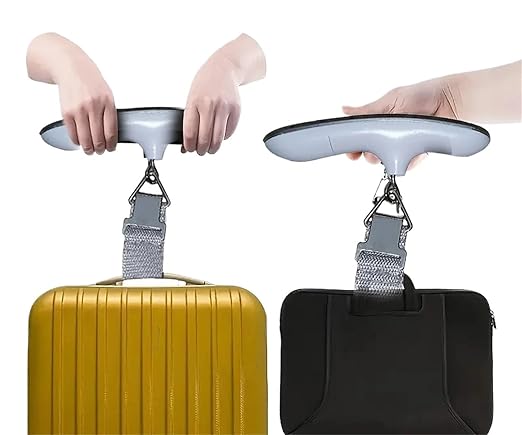 Luggage Weight Scale, 4PC Portable Scales Electronic Scales 50KG Luggage Scales Handheld Weighing Scales mini,for Travel(Hook)