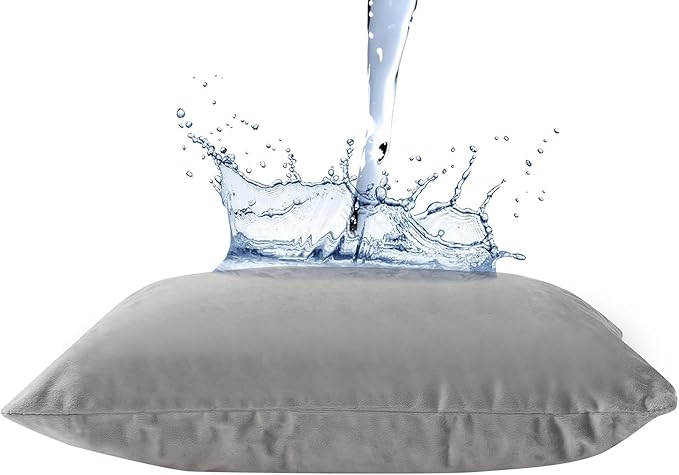 Small Shredded Gel Memory Foam Pillow，Adjustable for Contoured Support -Portable Ideal for Backpacking, Camping, Travel, Car, Airplane,Office Nap