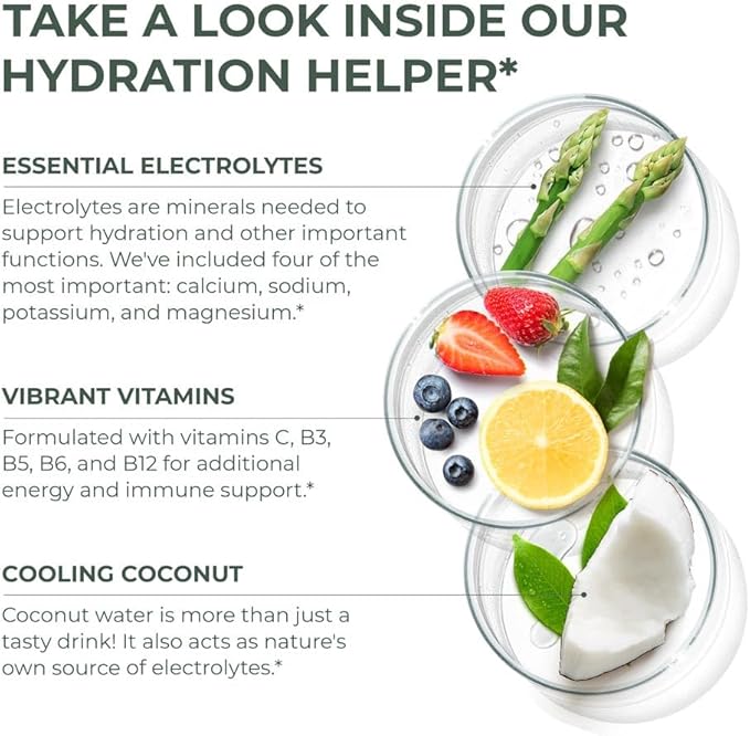 Primal Harvest Electrolytes Powder Packets Primal Hydration, Easy Open Packets, Energy Drink Mix 2 Pack Bundle (Lemon Berry, 60 Packs)