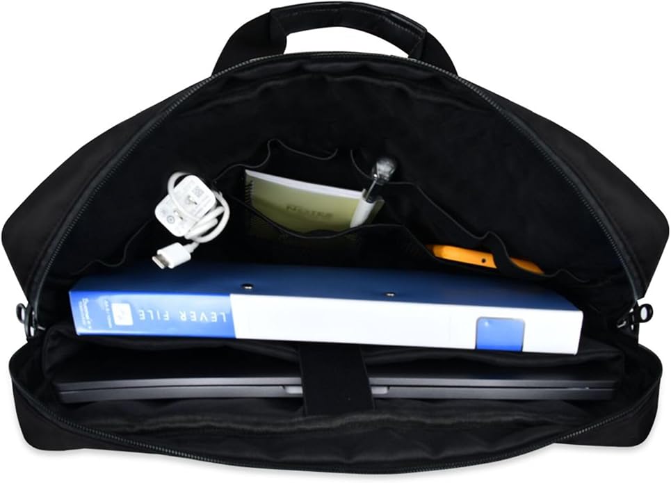 MNSRUU Laptop Bag for 15.6 inch Black Gothic Bats