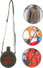 BESPORTBLE Outdoor Sports Water Bottle Water Jug Canteen with Hiking Canteen Canister Hiking Flask Camo Travel Foot Stainless Steel Camping Bottle re-usable