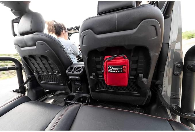 Uncharted Supply Co. First Aid Pro Kit for Emergency Preparedness Survival - Car, Backpacking, Hiking, and Camping - Compact, Lightweight, Water-Resistant - Fully Stocked