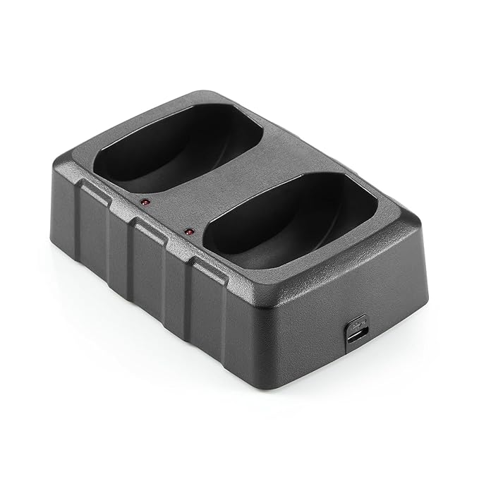 DEWALT FRS Walkie Talkies Long Range 2 Way Radio, 1 Watt, Waterproof & Rechargeable, 6 Pack with Gang Charger, DXFRS300-BCH6