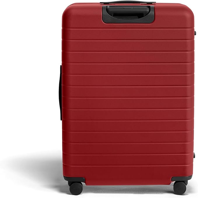 Away Large Checked Luggage, 29 Inch Hardside Suitcase with Spinner Wheels, Lightweight & Durable, TSA Lock, Tango Red