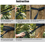 Camping Hammock with Mosquito Net and Rain Fly - Travel Hammock Bug Net - Hammock Tent for Outdoor Hiking Backpacking Travel Camping Accessories and Camping Gear… Military Green