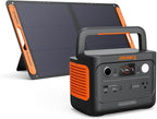 Jackery Solar Generator 300 Plus Portable Power Station with 1X SolarSaga 100W Solar Panel, 288Wh Backup LiFePO4 Battery, 300W AC Outlet for RV, Outdoors, Camping, Traveling, and Emergencies