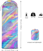 QOOMO Animals Camping Sleeping Bags,3 Season Warm & Cool Weather,Lightweight,Waterproof Sleeping Bags for Adults & Kids,Traveling,and Outdoors,Camping Gear Equipment