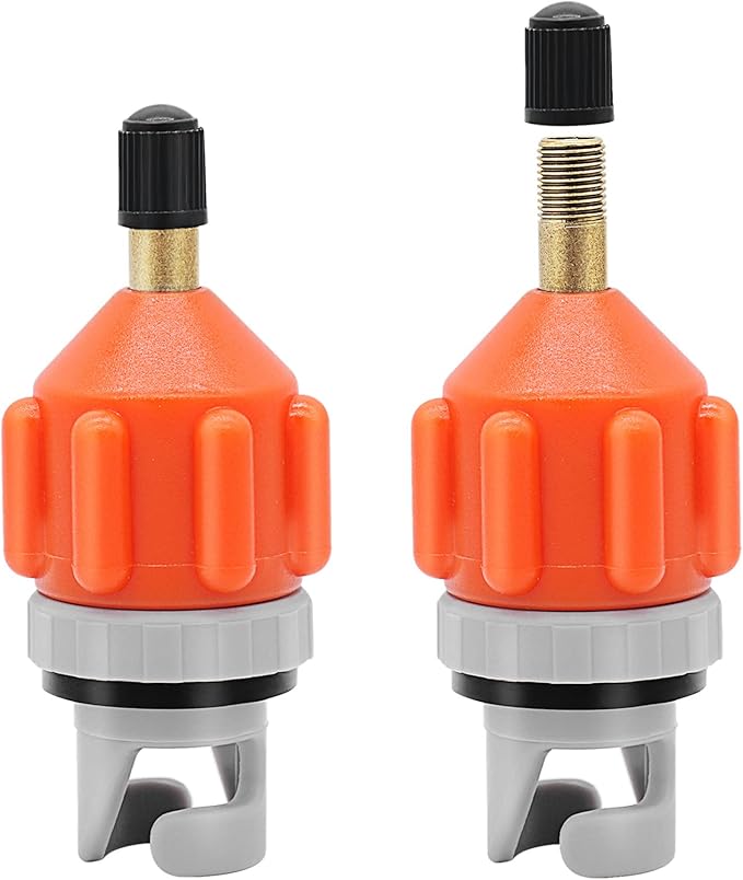 2Pack SUP Pump Adaptor, Universal Inflatable Boat SUP Pump Converter Air Valve Adapter