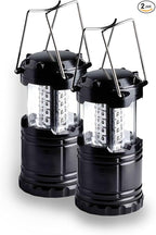 Lantern Collapsible Camping Light, Battery Operated Lanterns LED Super Bright for Power Outages Indoor Emergency Outdoor Camping Hiking Kit (LED-2)