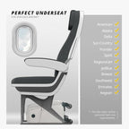 Verage Underseat Carry On Luggage with Wheels & USB Port,14 inch Cloud Gray Wheeled Spinner Carry-on Luggages Bags for Airlines, Lightweight Overnight Suitcase for Men Women