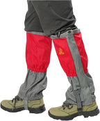 Adjustable Leg Gaiters,Snow Boot Guard Gators,Shoe Gaiters,Waterproof Hiking Gaiters for Hunting,Running,Snow,Mountain Climbing,Yard Work