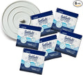 SinkSuds Laundry Detergent Travel Size Liquid Soap TSA Compliant Safe for All Fabrics 6 Packets & 1 Sink Stopper