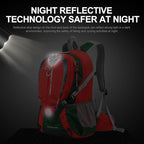 INOXTO Small Hiking Backpack with 2L Water Bladder and Waterproof Rain Cover, 25L Hydration Daypack for Travel, Cycling, Camping, Outdoor