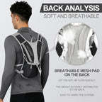 Hydration Pack Backpack，IX INOXTO Running Hydration Vest with 1.5L ( 50 oz) Water Bladder for Men Women，Lightweight Water Backpack for Hiking Cycling Climbing Camping