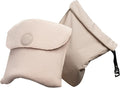 trtl Travel Pillow Original 2.0 – Scientifically Proven Super Soft Travel Pillow with Premium Head & Neck Support – for Airplane Travel – Machine Washable – Lightweight & Compact - Sand Beige – Small