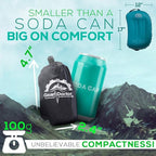 Gear Doctors Camping - Inflatable Camp Pillow, Backpacking - Inflatable - Blow Up Pillow for Camping (Blue)