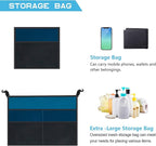 BRIAN & DANY Pop Up Shower Tent, Portable Privacy Camping Changing Tent, Camp Toilet Bathroom Pod with Rain Shelter & Windows, UPF 50+ & Waterproof, 47.2" x 47.2" x 74.8"