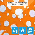 EAGLE PEAK 10x10 Slant Leg Pop-up Canopy Tent Easy One Person Setup Instant Outdoor Beach Canopy Folding Portable Sports Shelter 10x10 Base 8x8 Top (Orange Mushroom)