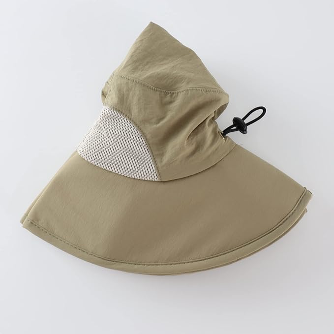 Home Prefer UPF50+ Mens Sun Hat Wide Brim Fishing Hat for Men UV Protection Womens Beach Bucket Hat for Golf Hiking Gardening