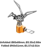 Fire-Maple FMS-300T Portable Stove Ultra Light, Hiking Stove Titanium for Backpacking Camping Outdoor, ISPO Design Award Gold Winner