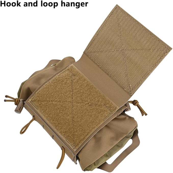 SABADO Rapid/Quick Deploy First Aid Kit Pack Tactical IFAK Pouch Two-Piece System Med Roll Carrier Hypalon Handle Outdoor Sport Hunting Bag