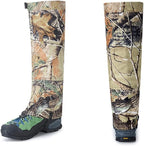 Camouflage Hiking Gaiters,Snake Gaiters For Men, Boot Gators Waterproof Shoe Leg Covers for Walking Climbing Hunting Trip