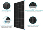Renogy Solar Panel 175 Watt 16BB N-Type,12 Volt 175W Solar Panel 25% High-Efficiency, Ntype Solar Panels for RV Marine Cabin Roof Home Farm Battery and Other Off-Grid Applications
