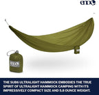 ENO, Eagles Nest Outfitters SubLink Lightweight Shelter System with Hammock, Straps, Bug Net and Rain Tarp