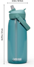 CamelBak Thrive Flip Straw Tritan Renew Water Bottle Cove, 32oz