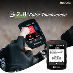 Bryton Rider S510 2.8 Inch Color LCD Touchscreen GPS Bike/Cycling Computer, Offline USA Map, Compatible with Bike Radar, 30hrs Long Battery Life, Navigation with Turn-by Turn Follow Track Waterproof