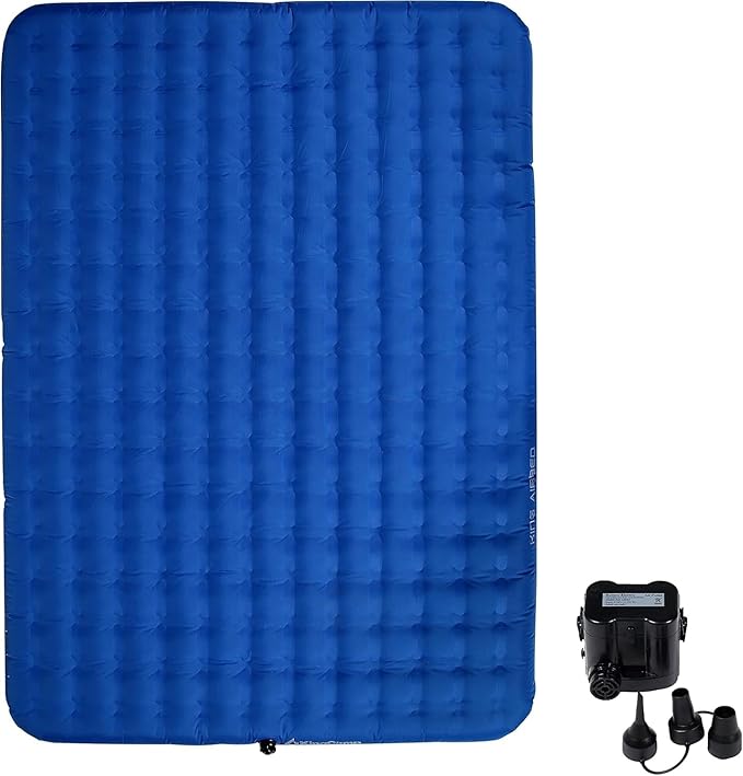 KingCamp Air Mattress Sleeping Pad, Ultra-Lightweight, Compact, and Waterproof Camping Pad for Backpacking, Hiking, and Outdoor Adventures