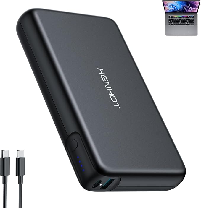 100W Power Bank, 30000mAh Laptop Portable Charger USB-C PD Fast Charging Laptop External Battery Pack for Dell,MacBook,HP,Asus,Lenovo,Steam Deck,Switch,iPhone,Galaxy, iPad and More